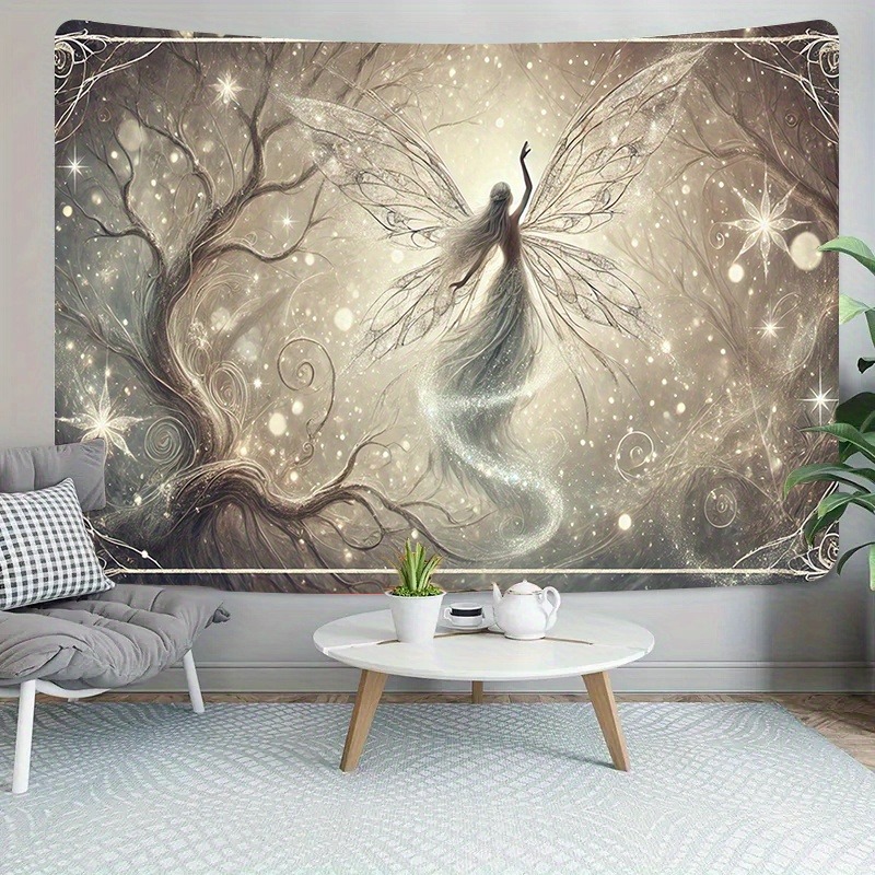 Interior Design Hd - Fantezi Peri Ağacı Duvar Resmi 2D