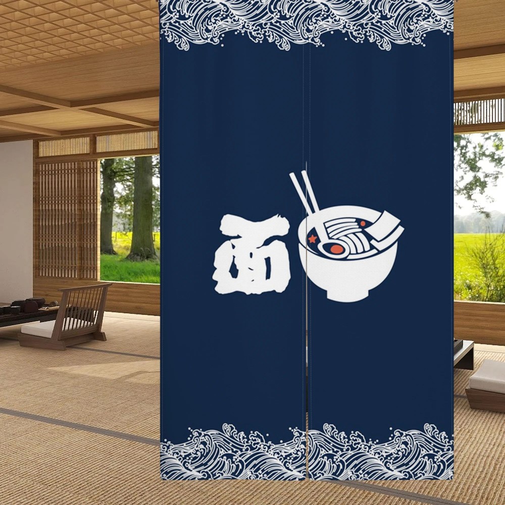 Interior Design Youtube - Japon Keten Kapı Perdesi Fuji Dağı