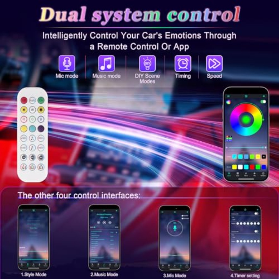 Akıllı Araç İçi LED Işıkları,  - Interior Design Apps incelemesi ve fiyatı