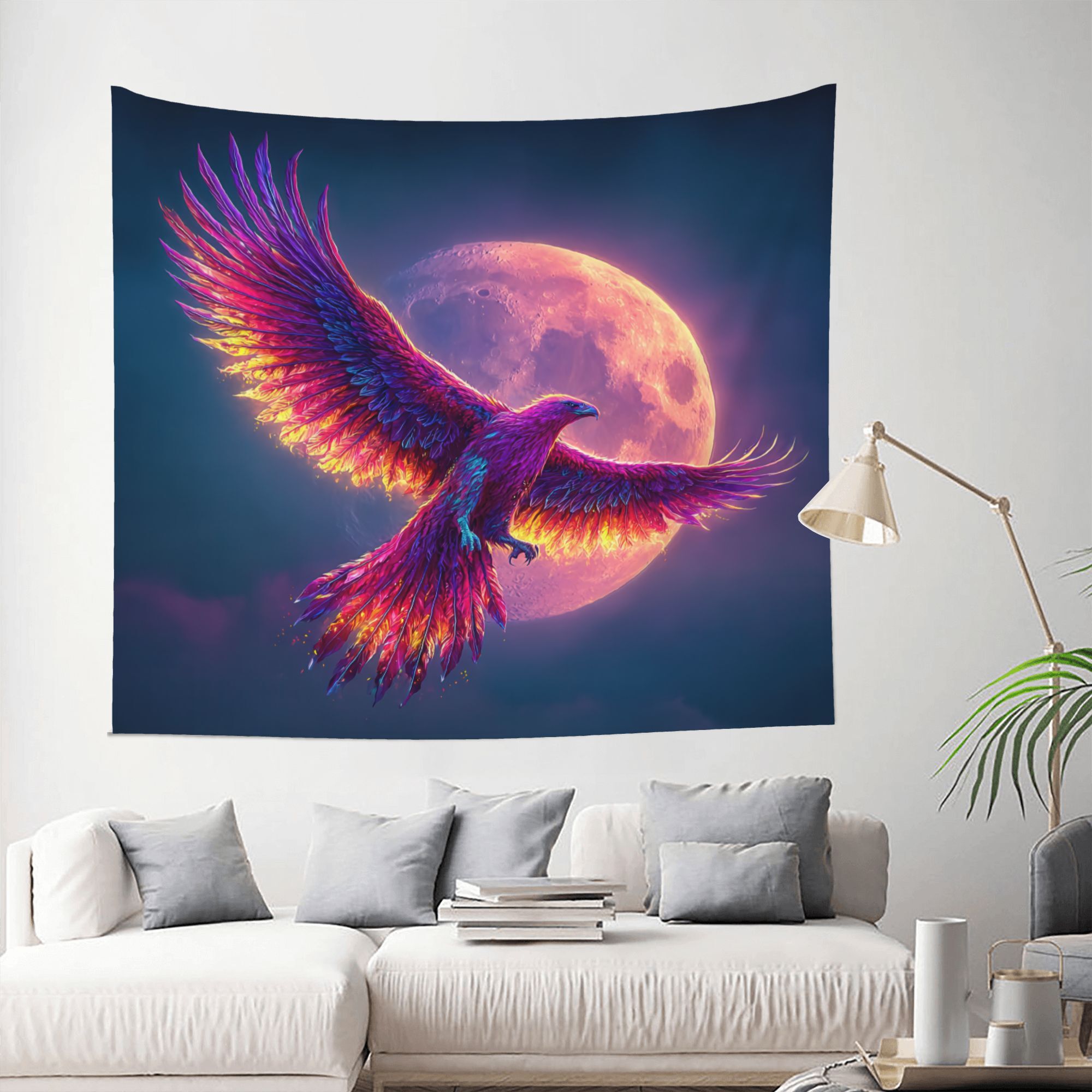 Phoenix Moon Sky duvar halısı  - Interior Design Hd incelemesi ve fiyatı