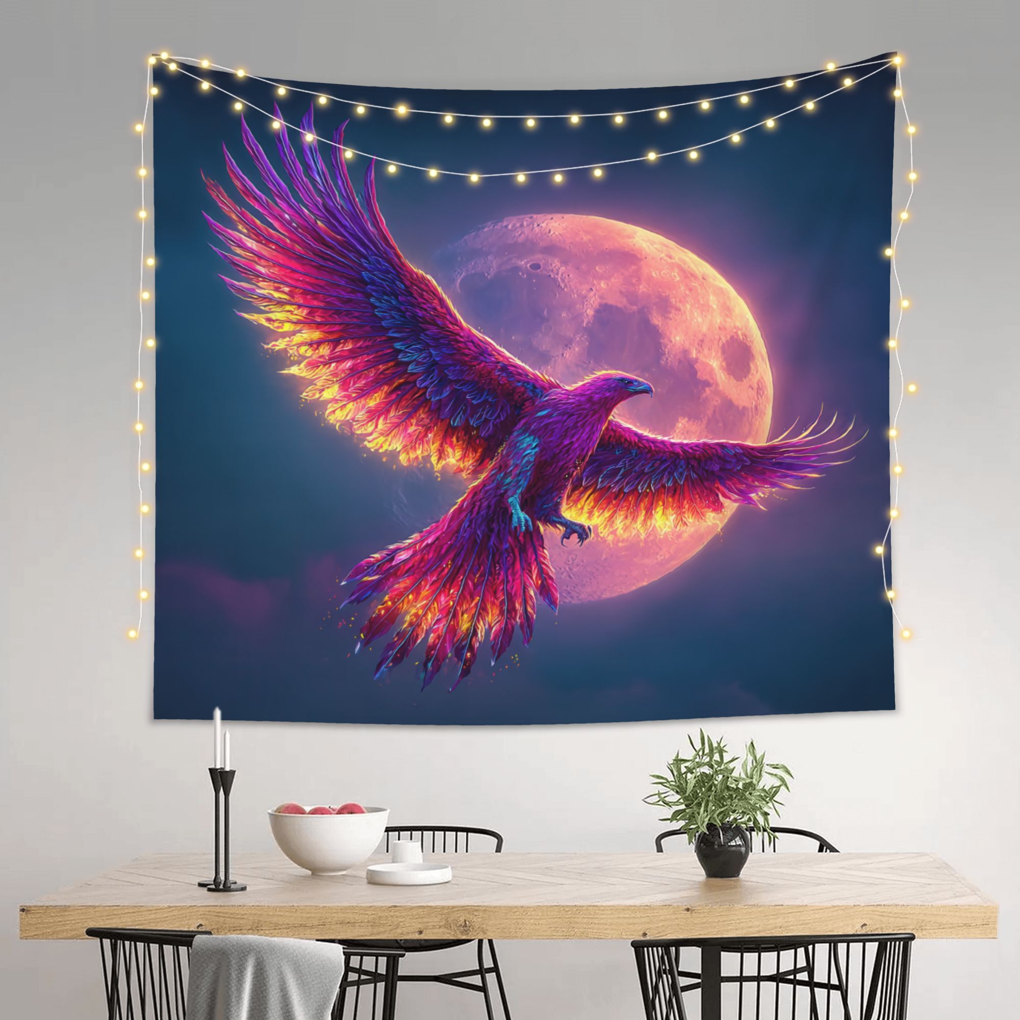Phoenix Moon Sky duvar halısı  - Interior Design Hd incelemesi ve fiyatı