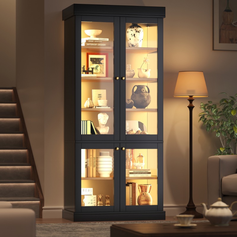 Modern Bağımsız Cam Vitrin Dol - Interior Design Lighting Layout incelemesi ve fiyatı