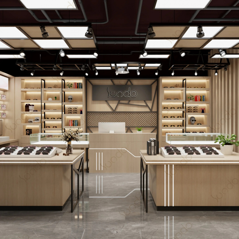 Özel Tasarım Optik Mağazası İç - Interior Design Usa incelemesi ve fiyatı