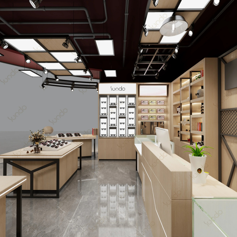 Özel Tasarım Optik Mağazası İç - Interior Design Usa incelemesi ve fiyatı