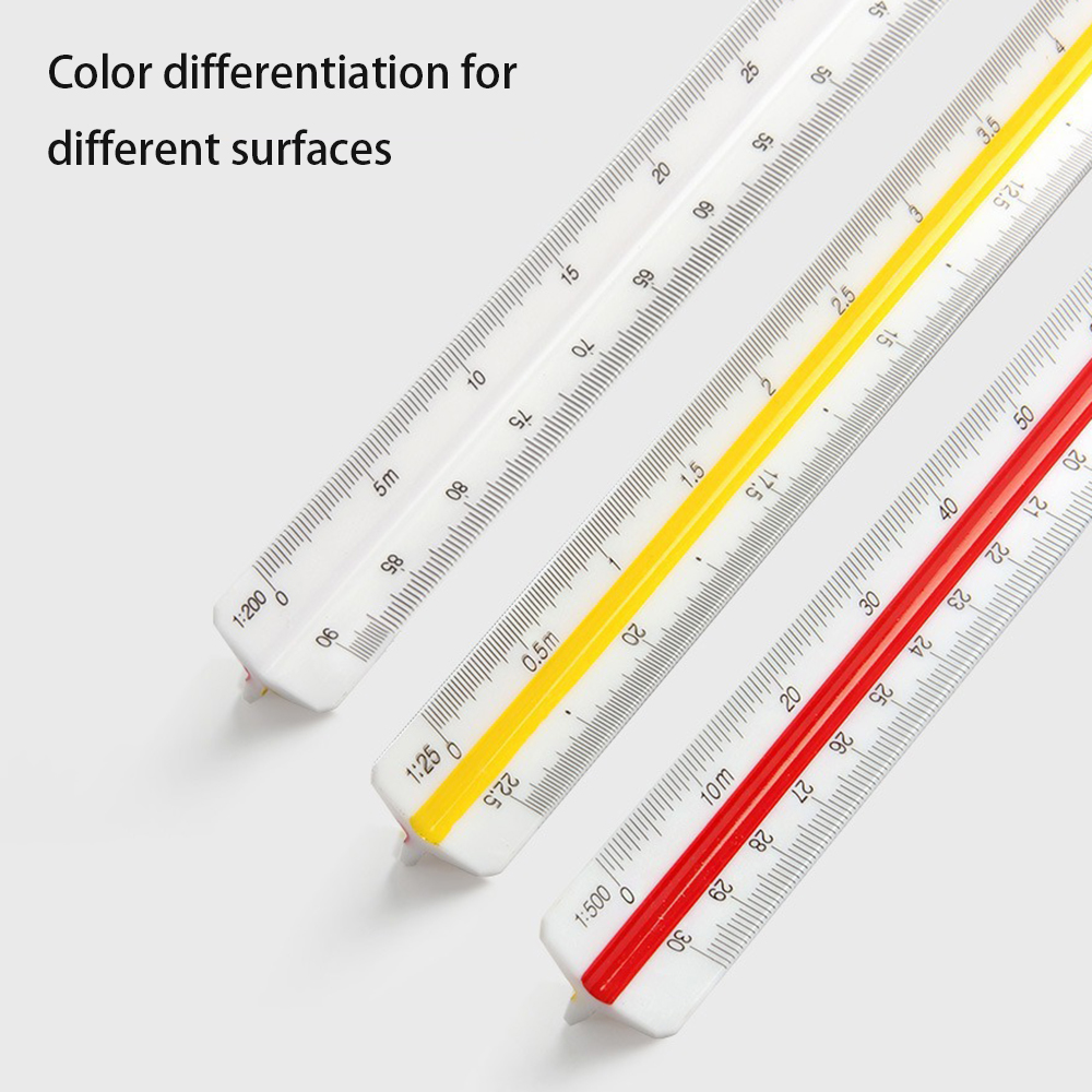 Üçgen ölçekli cetvel 30cm, iç  - Interior Design Usa incelemesi ve fiyatı