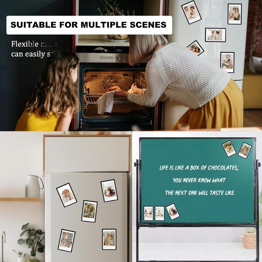 5/10 adet 3 inç manyetik fotoğ - Interior Design Pinterest incelemesi ve fiyatı